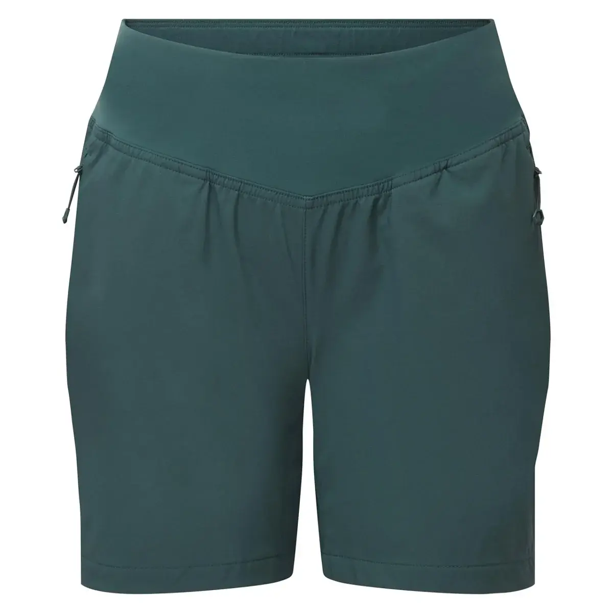 Damenshorts Montane Fem Tucana Lite Shorts deep fores