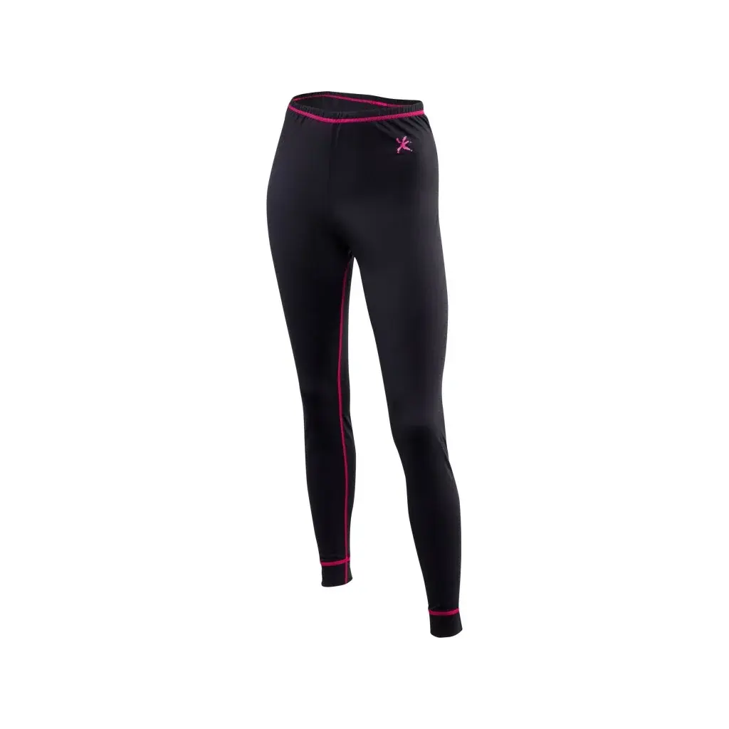 Klimatex Damen-Thermounterhose Klimatex Ester Schwarz/erdbeerrot