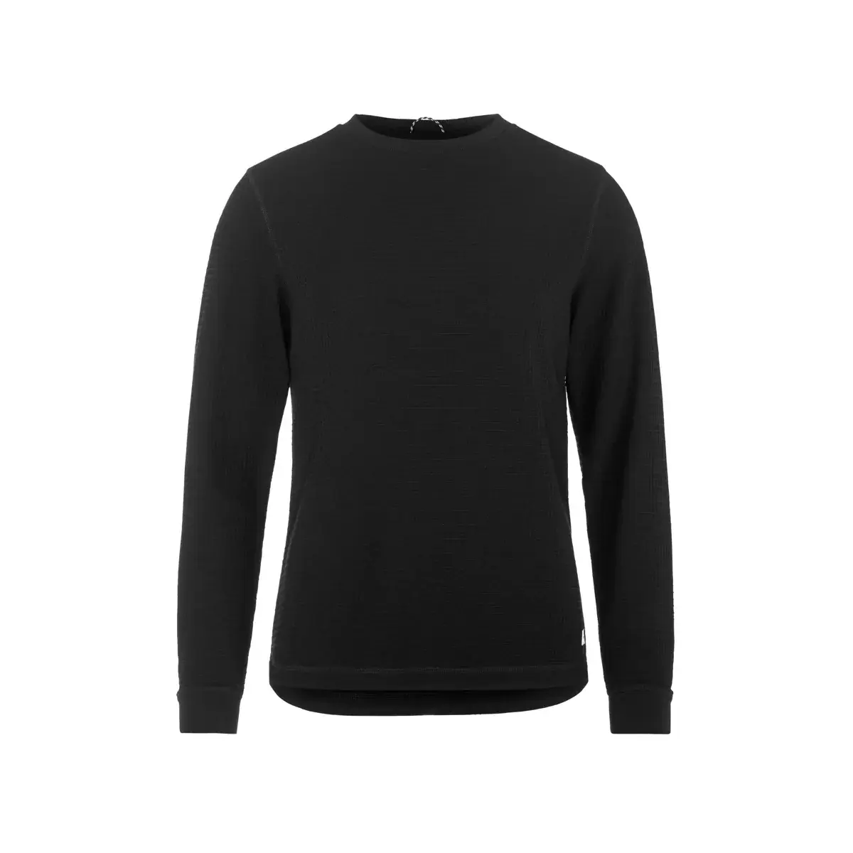 Damen-Thermoshirt Craft Wool Waffle schwarz