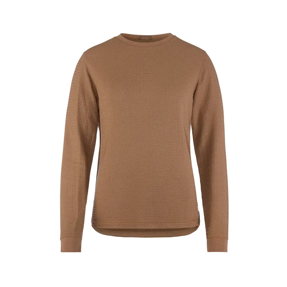 Damen-Thermoshirt Craft Wool Waffle braun