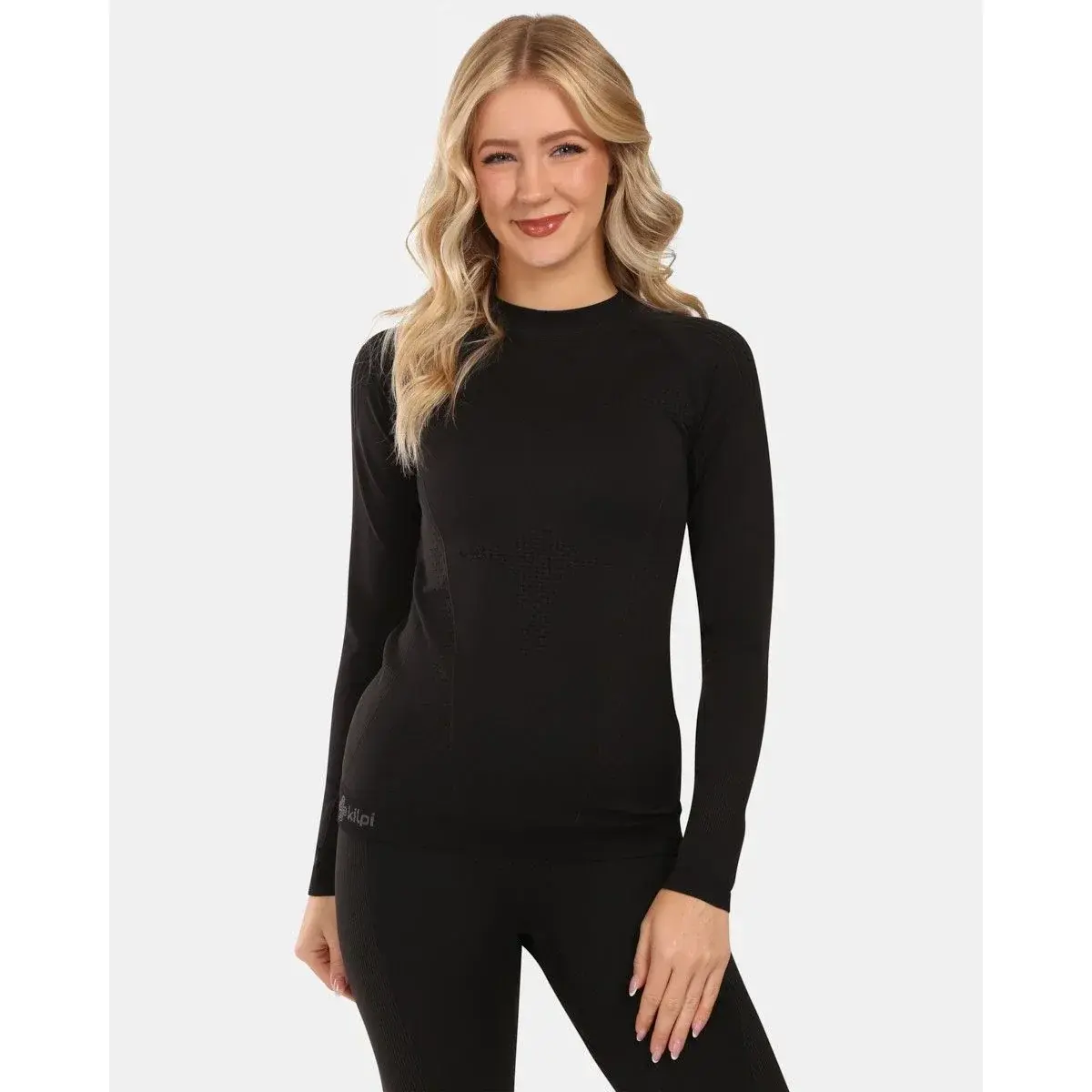 Damen-Thermoshirt Kilpi CAROL-W schwarz