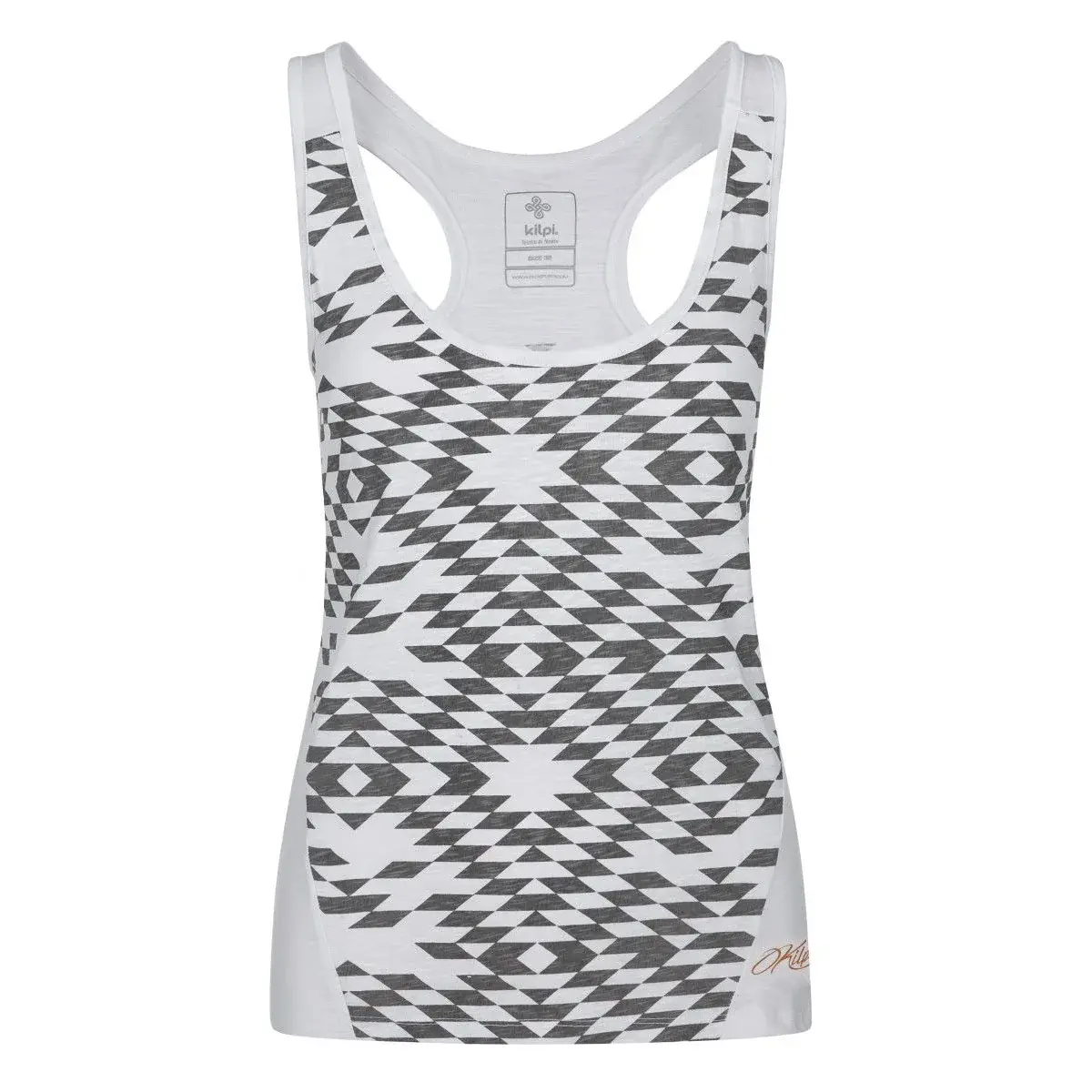 Damen-Baumwoll-Tanktop Kilpi Nica-W white