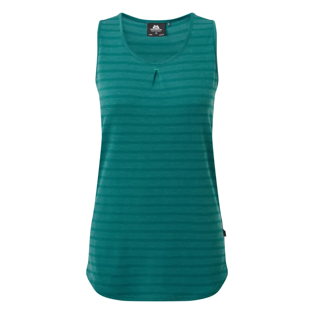 Damen-Funktions-Tanktop Mountain Equipment Equinox W´s Vest Spruce stripe