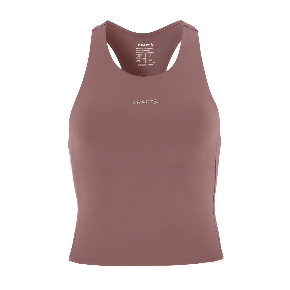 Damen-T-Shirt Craft Hypervent Cropp violett
