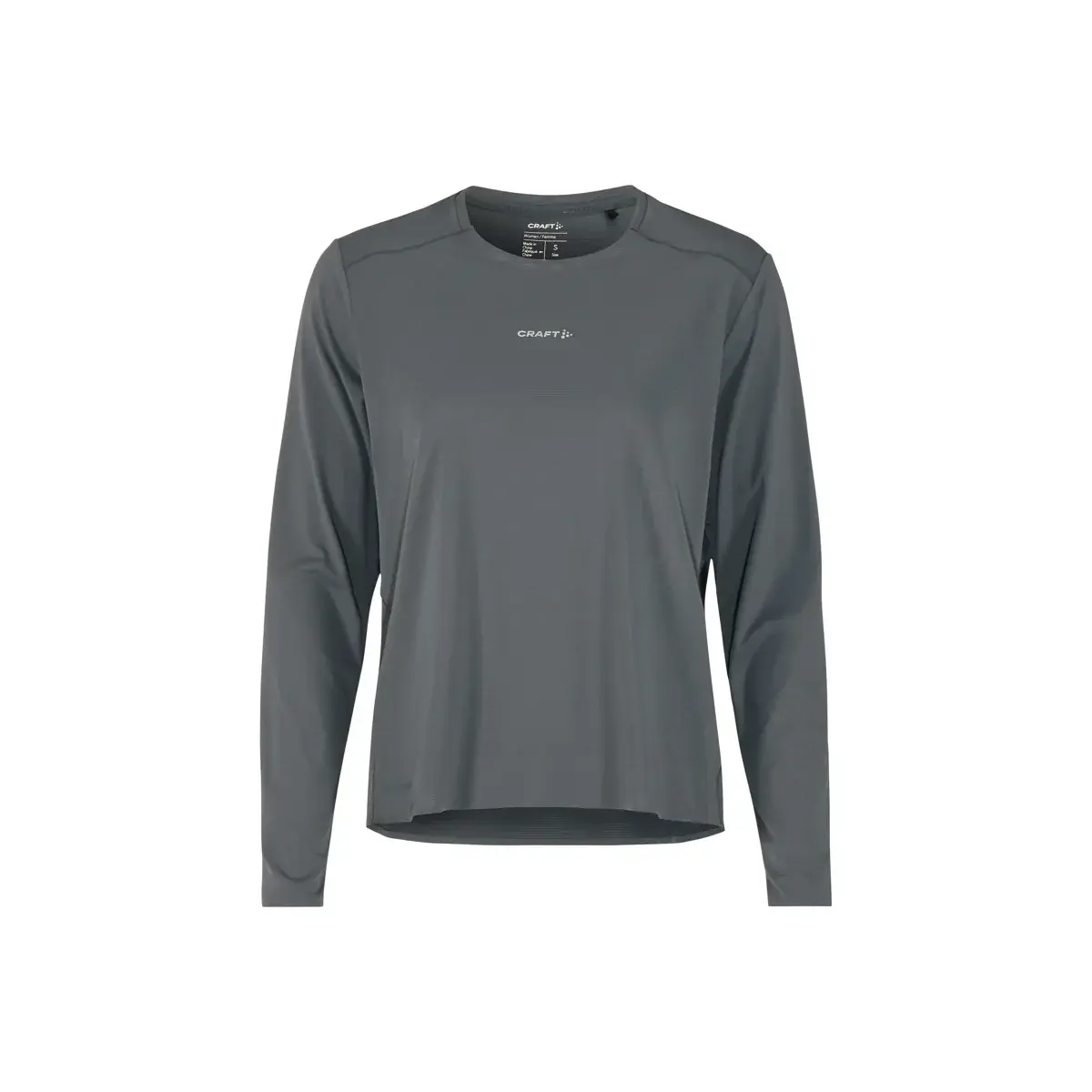 Damen-T-Shirt Craft Hypervent Longsleeve grau