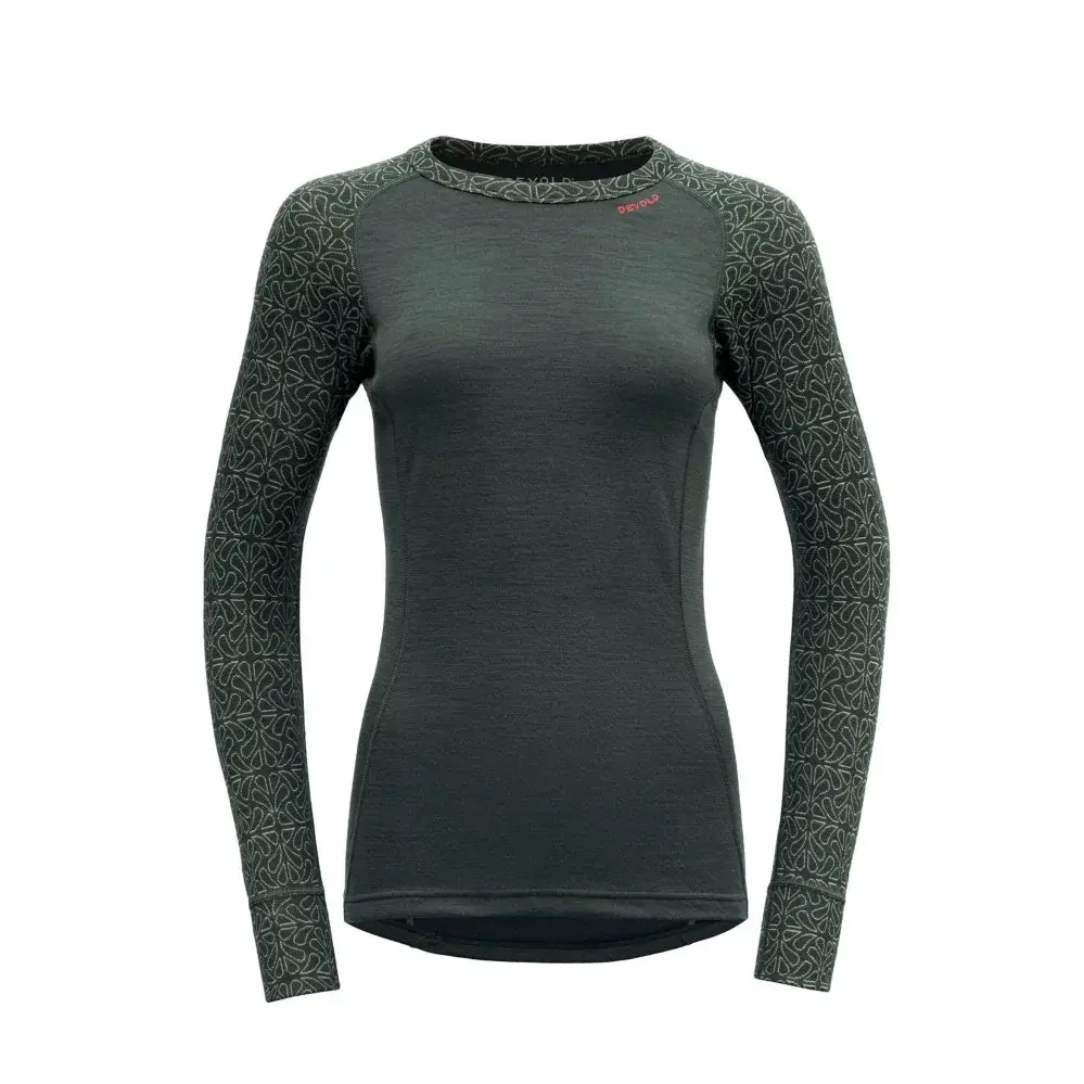 Devold Damen-Outdoor-T-Shirt Devold Duo Active Merino 210 Shirt Woman Woods
