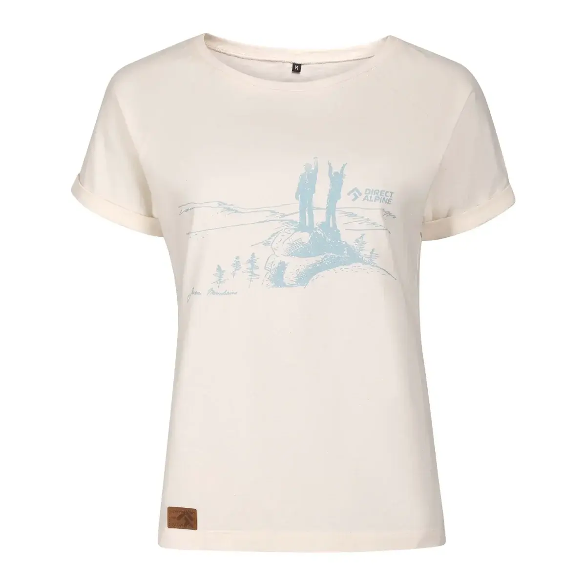Damen-T-Shirt Direct Alpine REY LADY natural (jizera mountains)