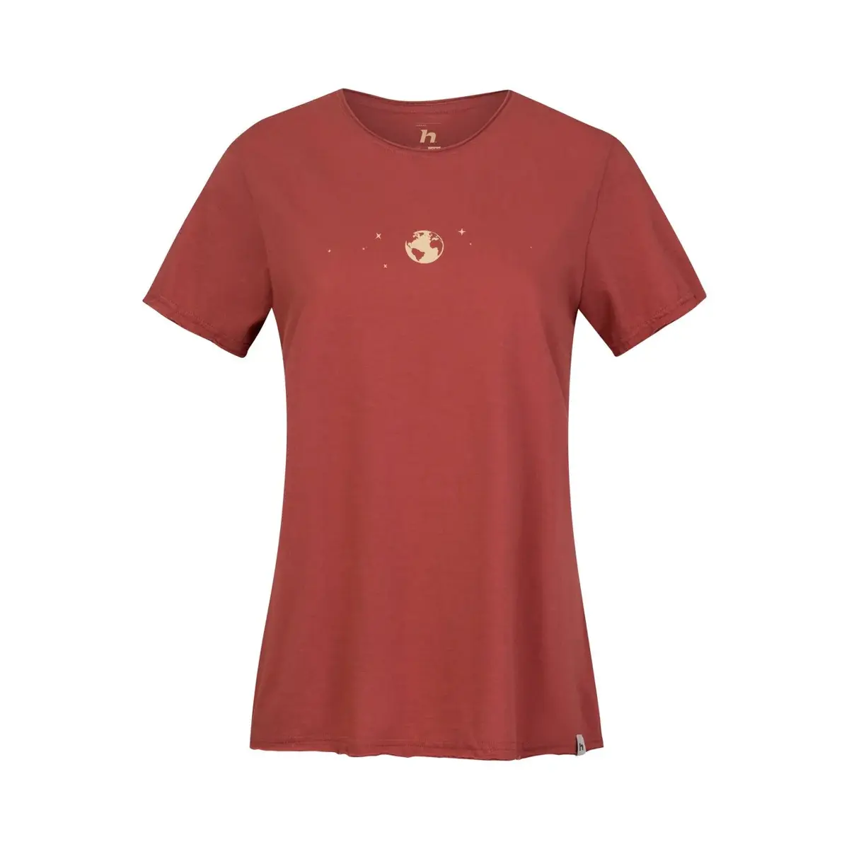 Hannah Damen-T-Shirt Hannah Edith marsala
