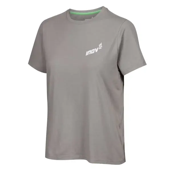 Damen-T-Shirt Inov8 Graphic Tee "Brand" W light grey