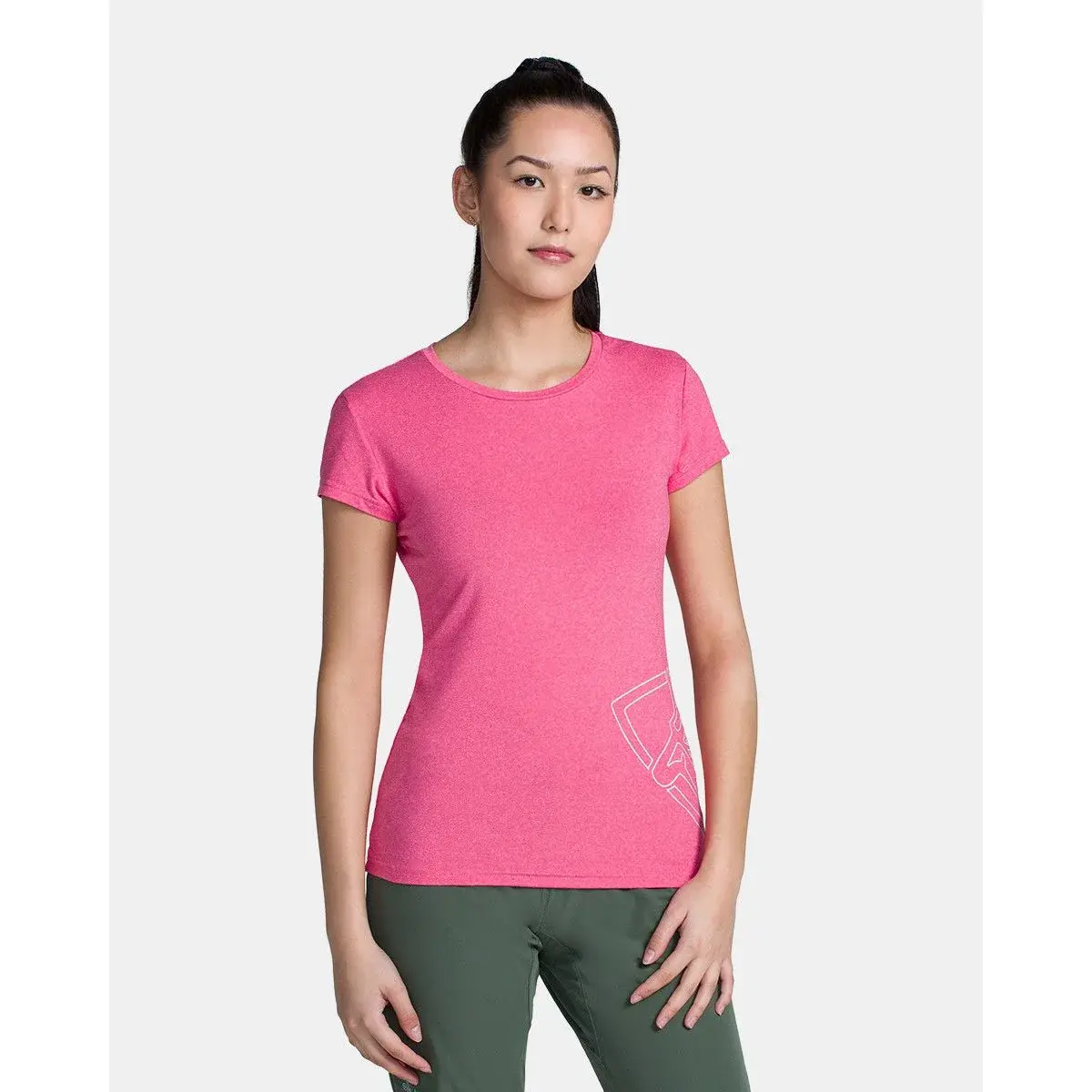 Damen-T-Shirt Kilpi Lismain-W PNK