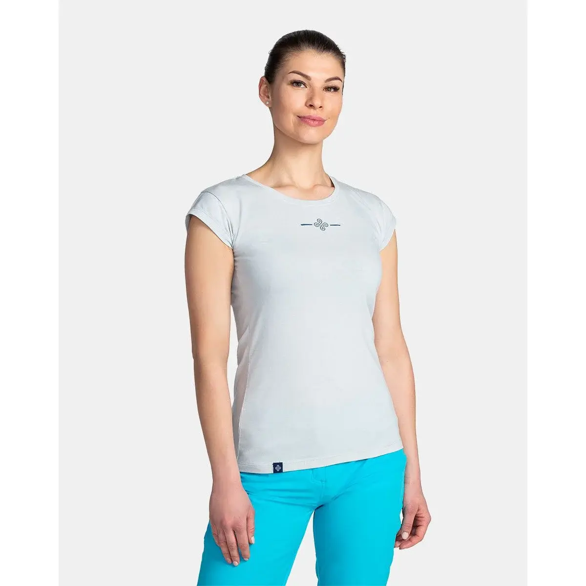 Kilpi Damen-Baumwoll-T-Shirt Kilpi Los-W hellgrau