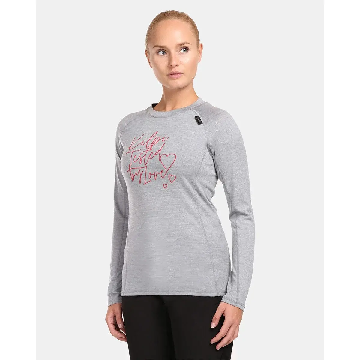 Damen-Funktionsshirt Kilpi Mavora Top-W hellgrau