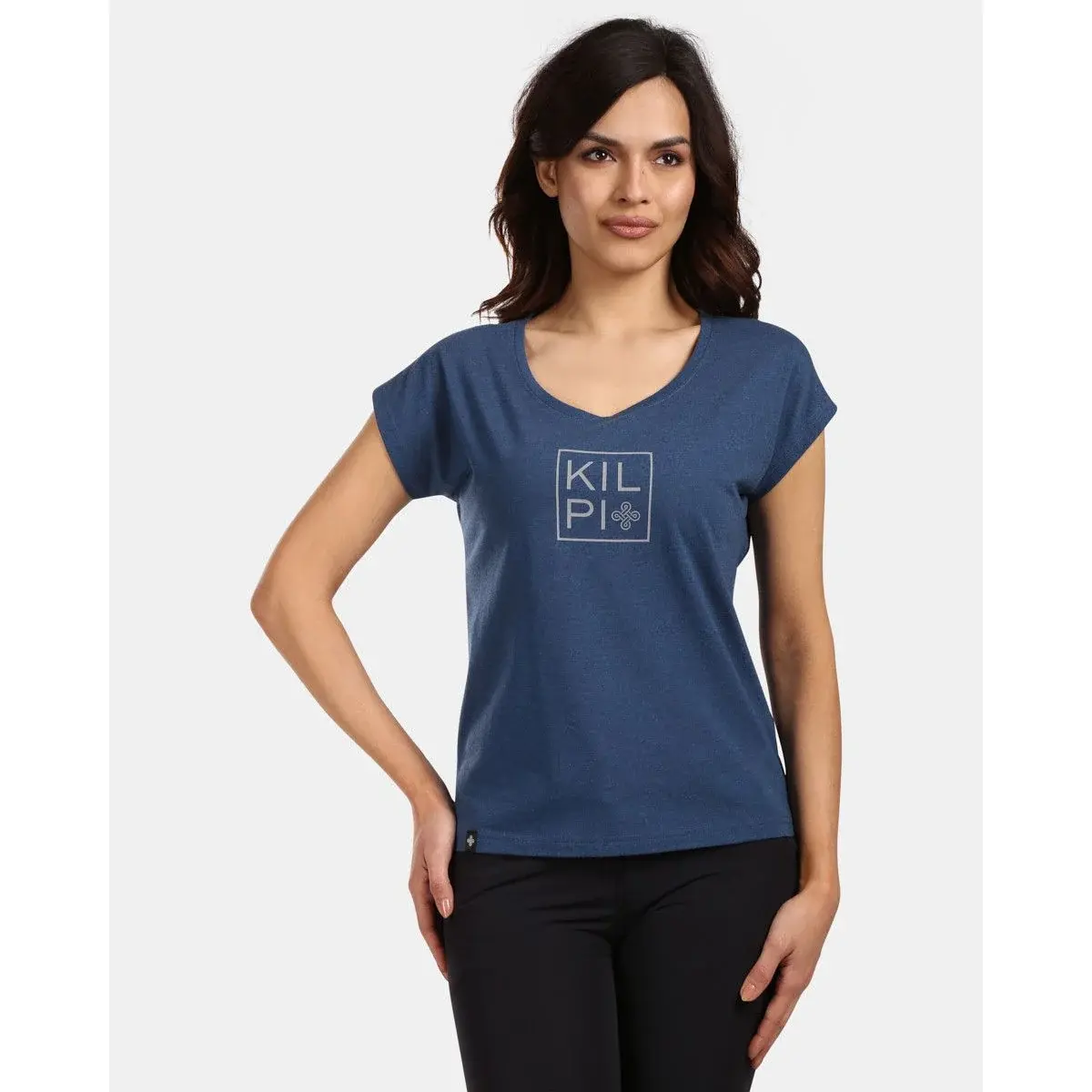Damen-T-Shirt Kilpi Roane-W dunkelblau