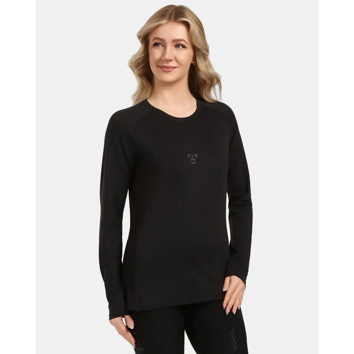 Damen-T-Shirt Kilpi SPOLETO-W schwarz