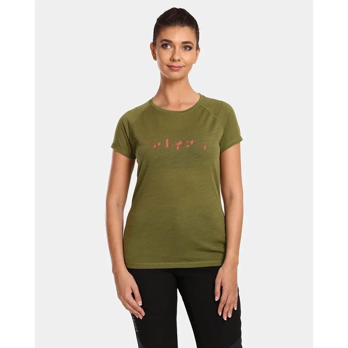 Damen-Wander-T-Shirt Kilpi Zarja-W grün
