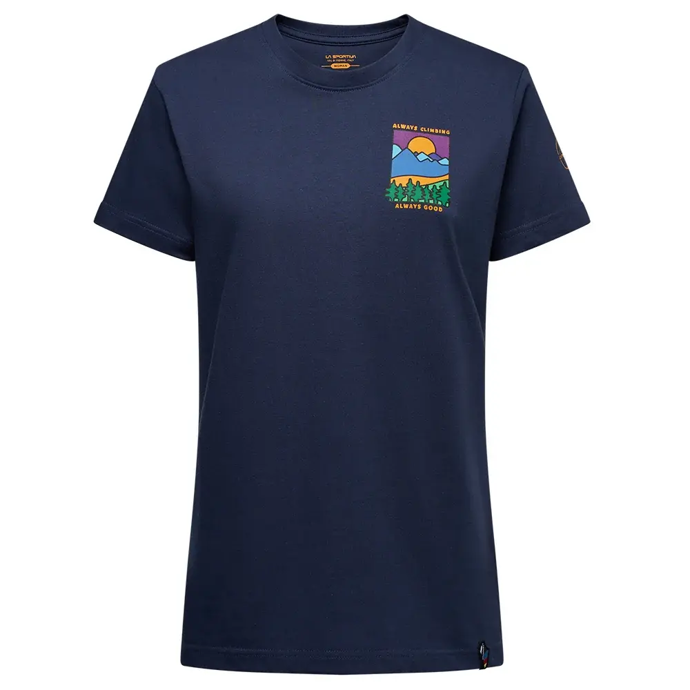 Damen-T-Shirt La Sportiva ALWAYS CLIMBING Women night sky_b46b46