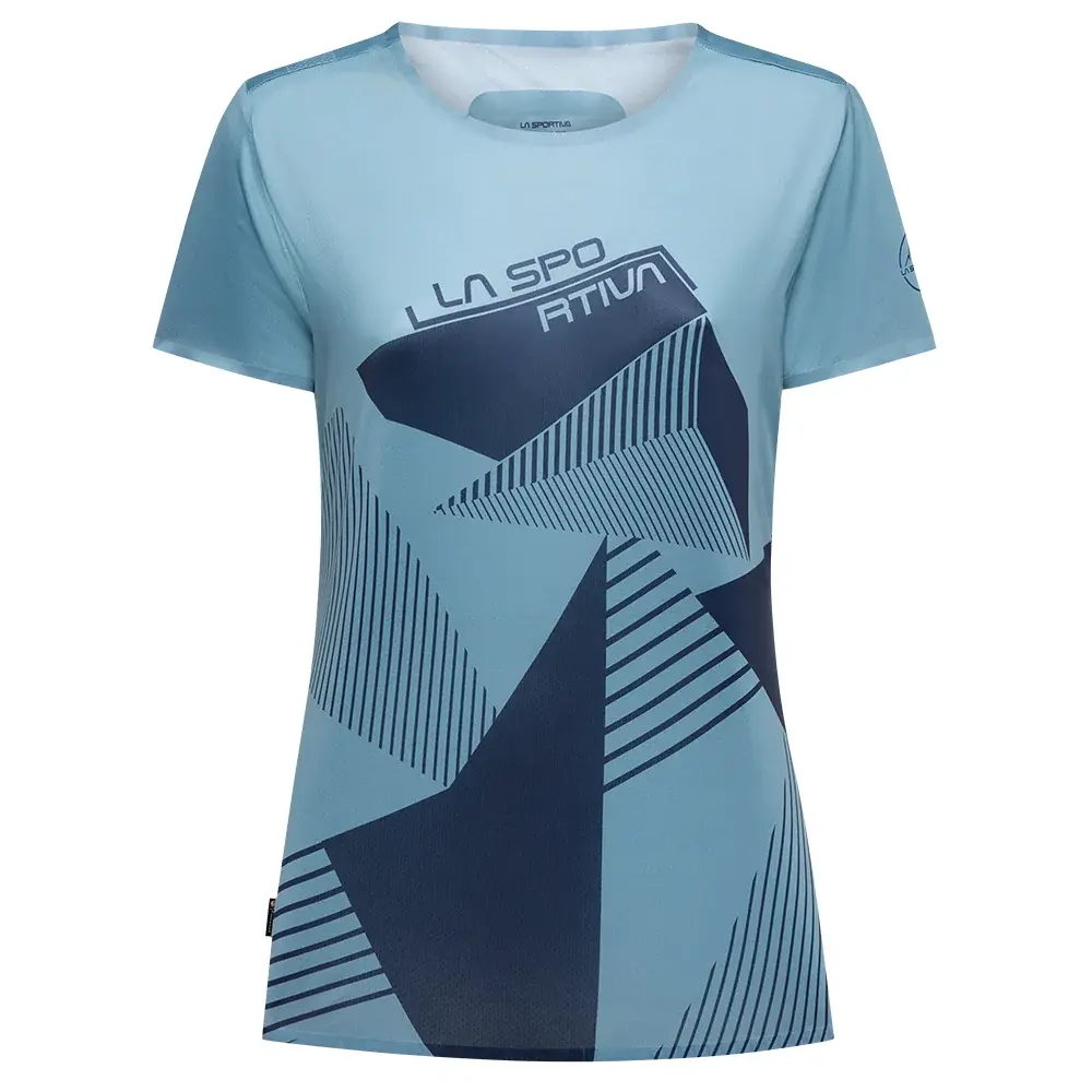 Damen-T-Shirt La Sportiva Comp limestone/night sky