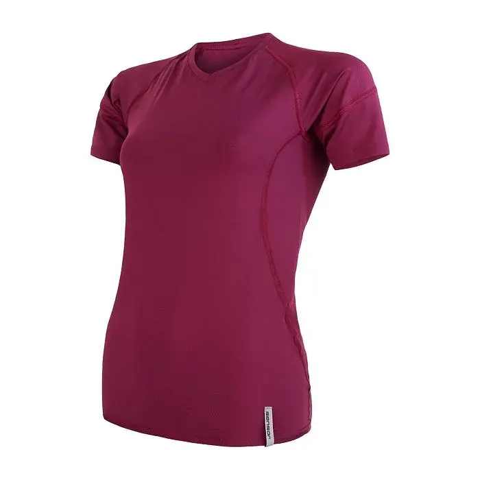 Sensor Damen-Funktions-T-Shirt Sensor Coolmax Tech lila