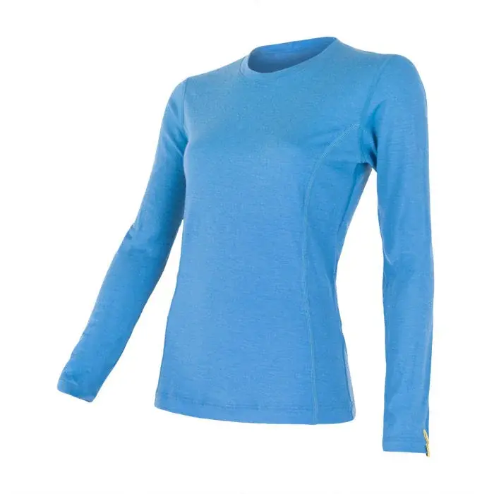 Sensor Damen-Funktions-Langarmshirt Sensor Merino Active blau