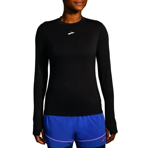Brooks Damen-T-Shirt Brooks High Point Long Sleeve schwarz