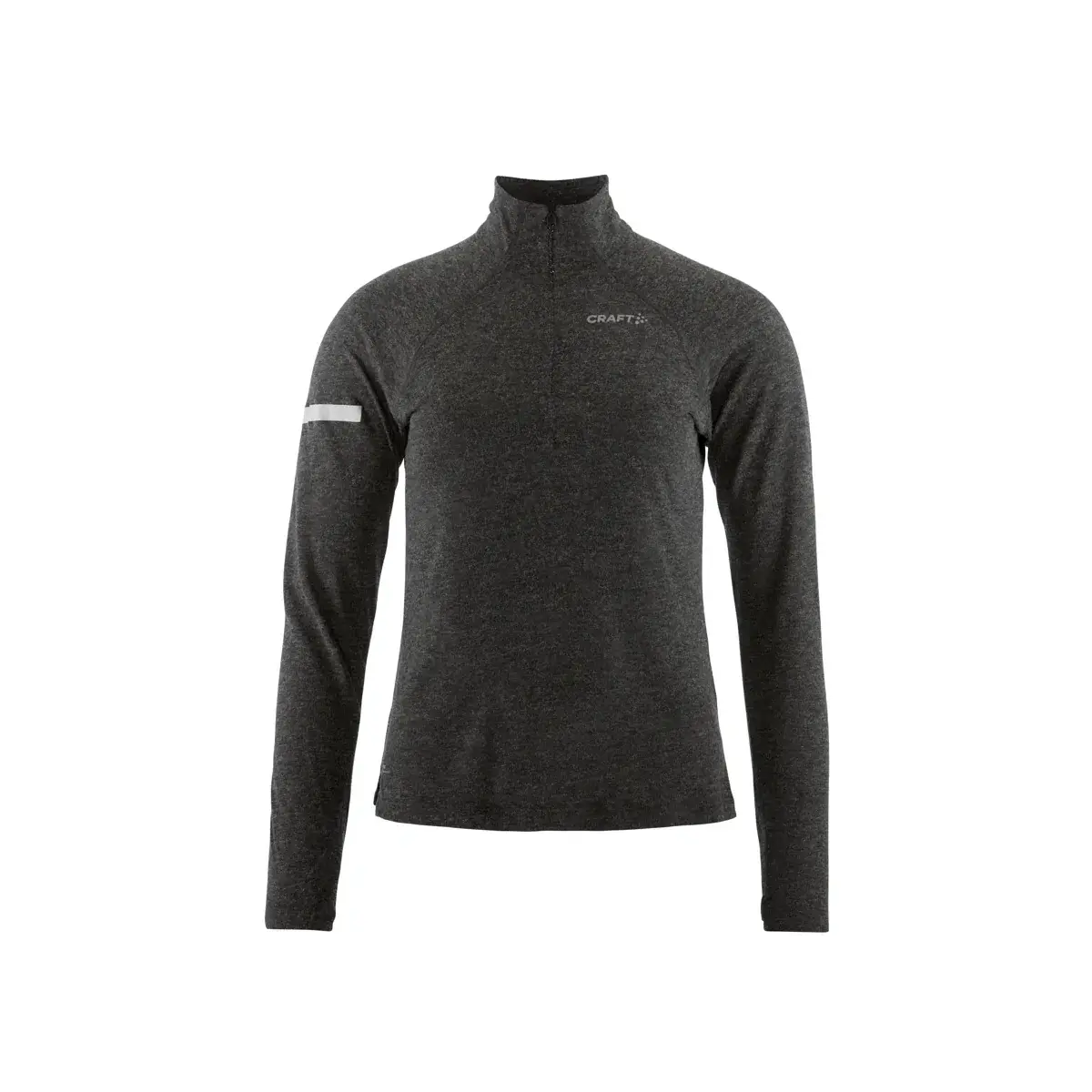 Damen-T-Shirt Craft ADV SubZ Wool LS 3 schwarz
