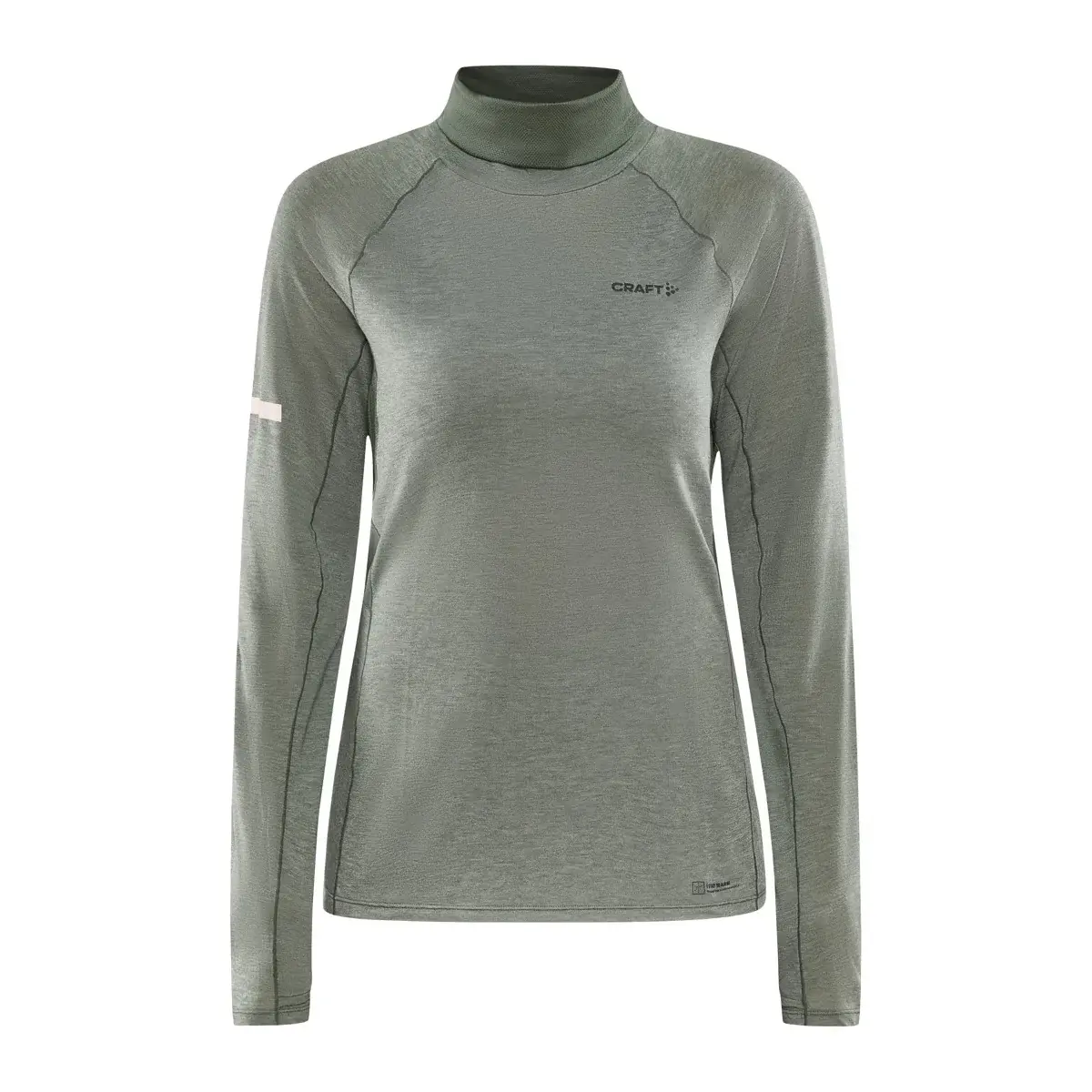 Damen-T-Shirt Craft ADV SubZ Wool LS grün