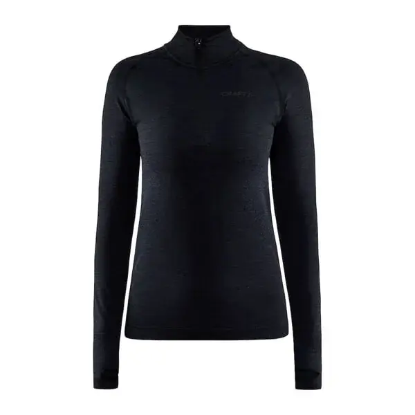 Craft Damen-Funktionsshirt Craft CORE Dry Active Comfort ZIP schwarz