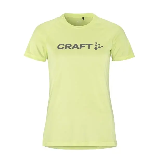 Dámské triko Craft Core Essence Logo Active Comfort SS světle zelená