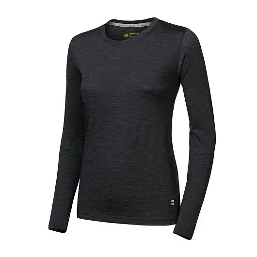Sensor Damen-Langarmshirt Sensor MERINO CORDURA schwarz
