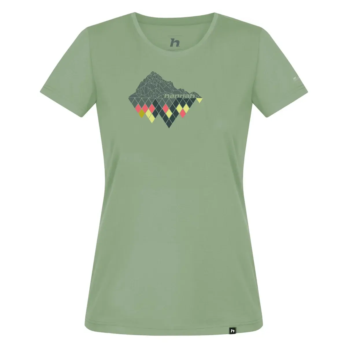 Hannah Damen-T-Shirt Hannah Cordy smoke green