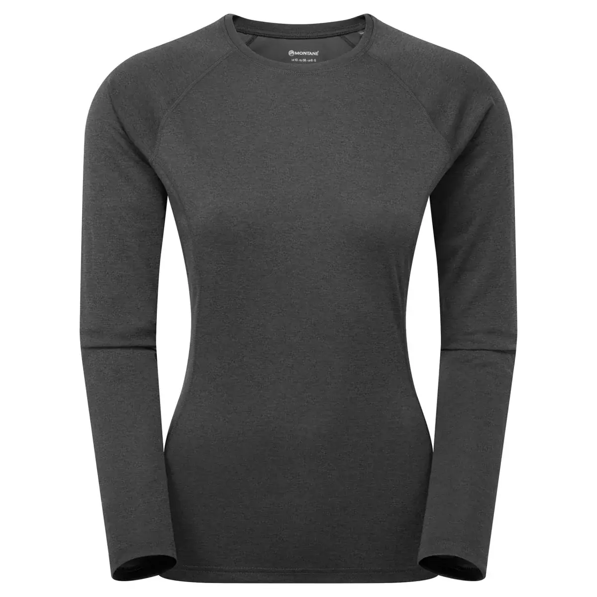 Montane Damen atmungsaktives Shirt Montane Womens's Dart Long Sleeve T-Shirt Black