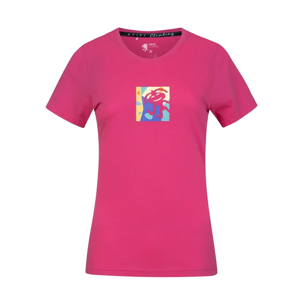 Damen-T-Shirt Rafiki Akiyo carmine