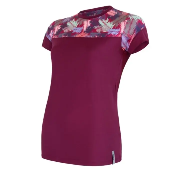 Sensor Damen-T-Shirt Sensor Coolmax Impress lilla/feather