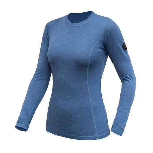 Sensor Damen-Langarmshirt Sensor Merino Air riviera blue