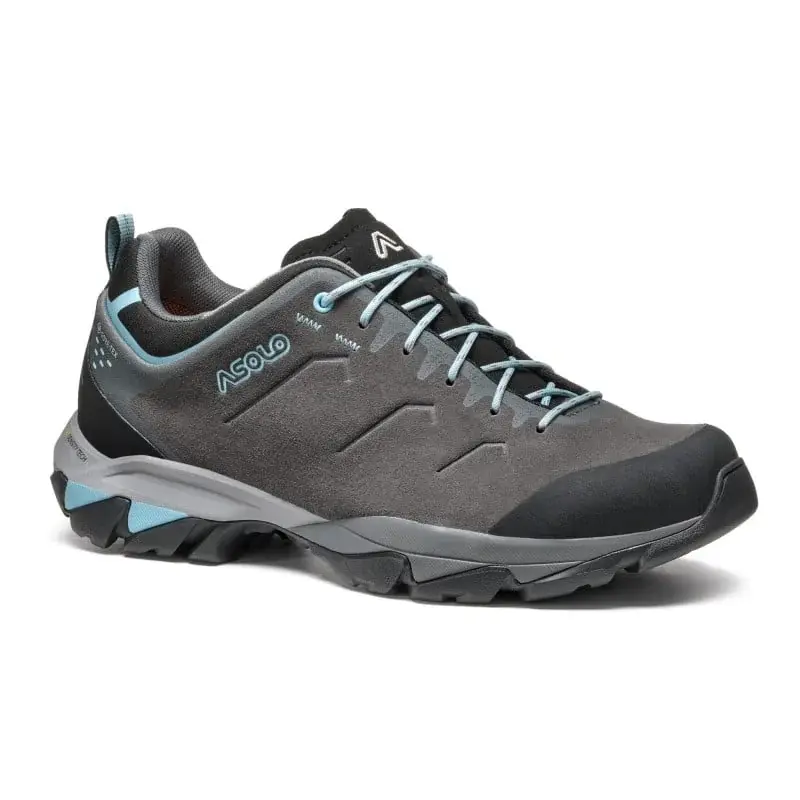 Asolo Damen-Wanderschuhe Asolo Acadia Lth GTX ML graphite/sky blue