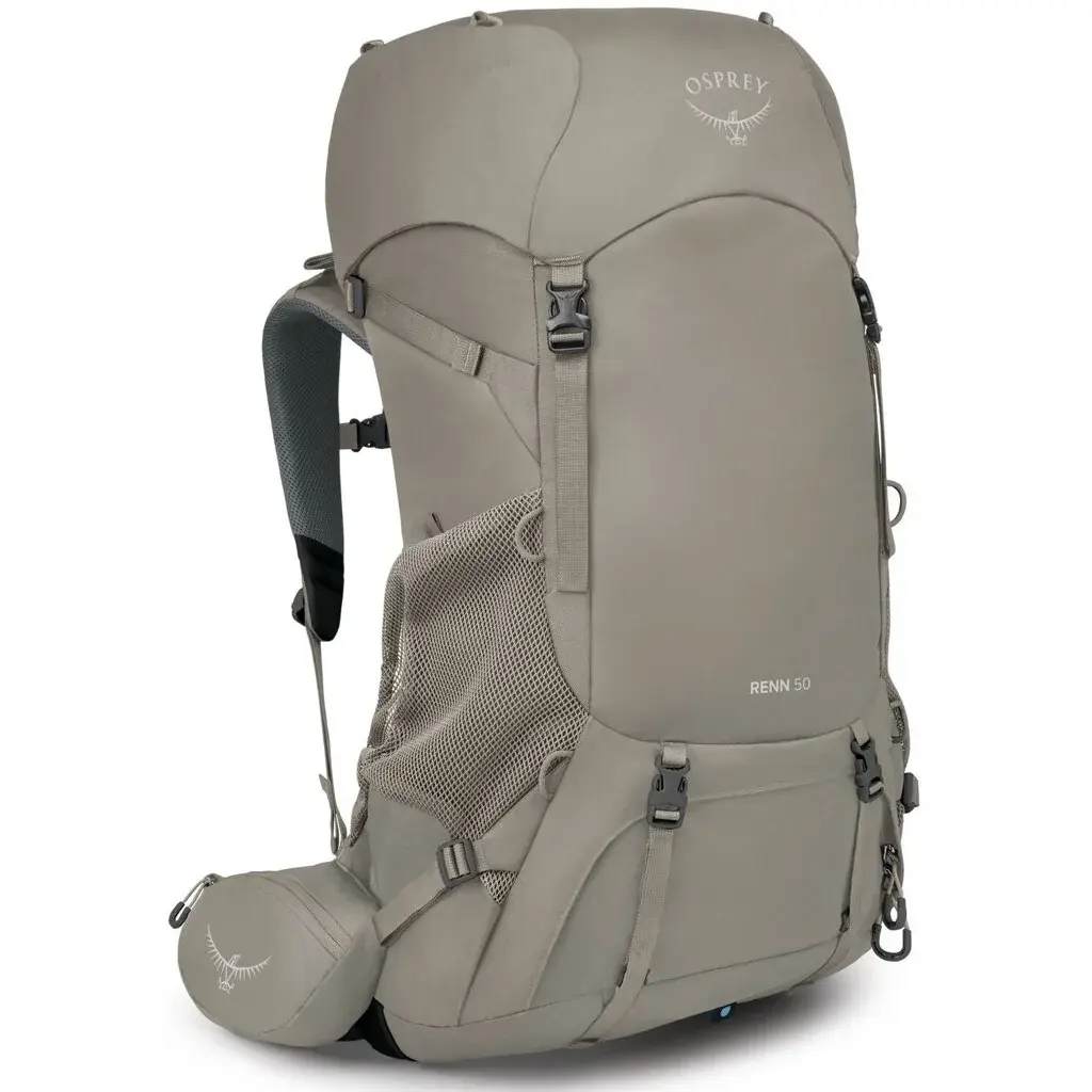 Damenrucksack Osprey Renn 50L pediment/ grey/linen tan