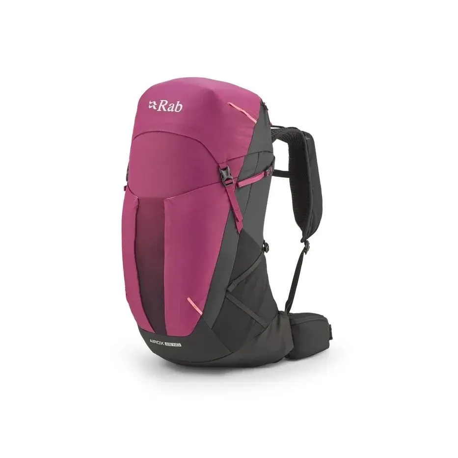 Damenrucksack RAB Airox 28 ND mulberry/black