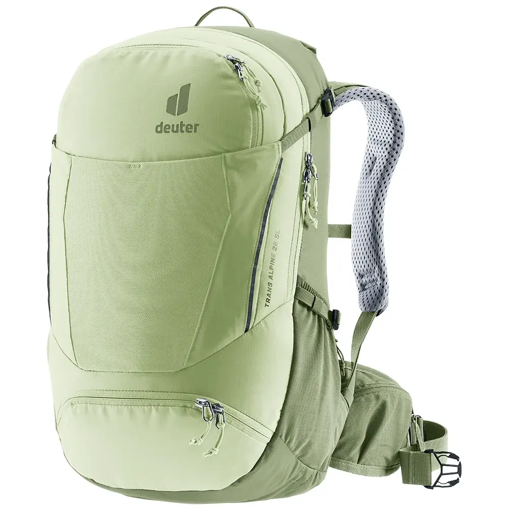 Damen-Fahrradrucksack Deuter Trans Alpine 28 SL mineral-grove