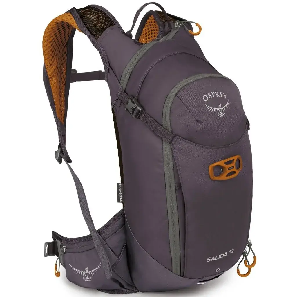 Damen-Fahrradrucksack Osprey Salida 12L space travel grey