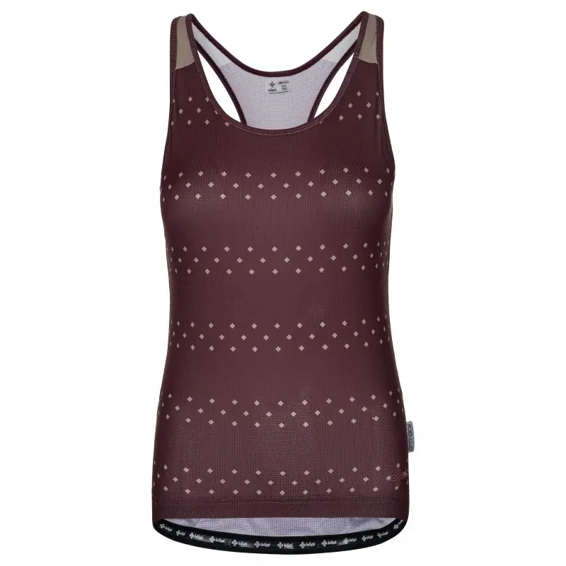 Damen-Radtop Kilpi Vai-W Dunkelrot