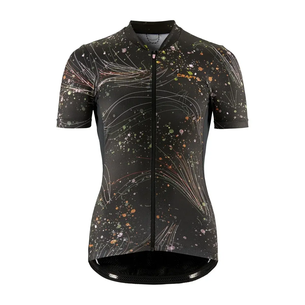 Damen-Radtrikot Craft ADV Endur Graphic schwarz