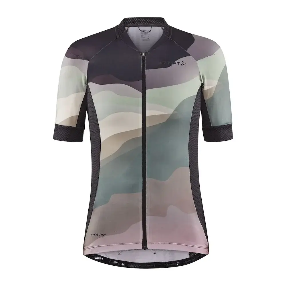 Damen-Radtrikot Craft ADV Endur Graphic rosa