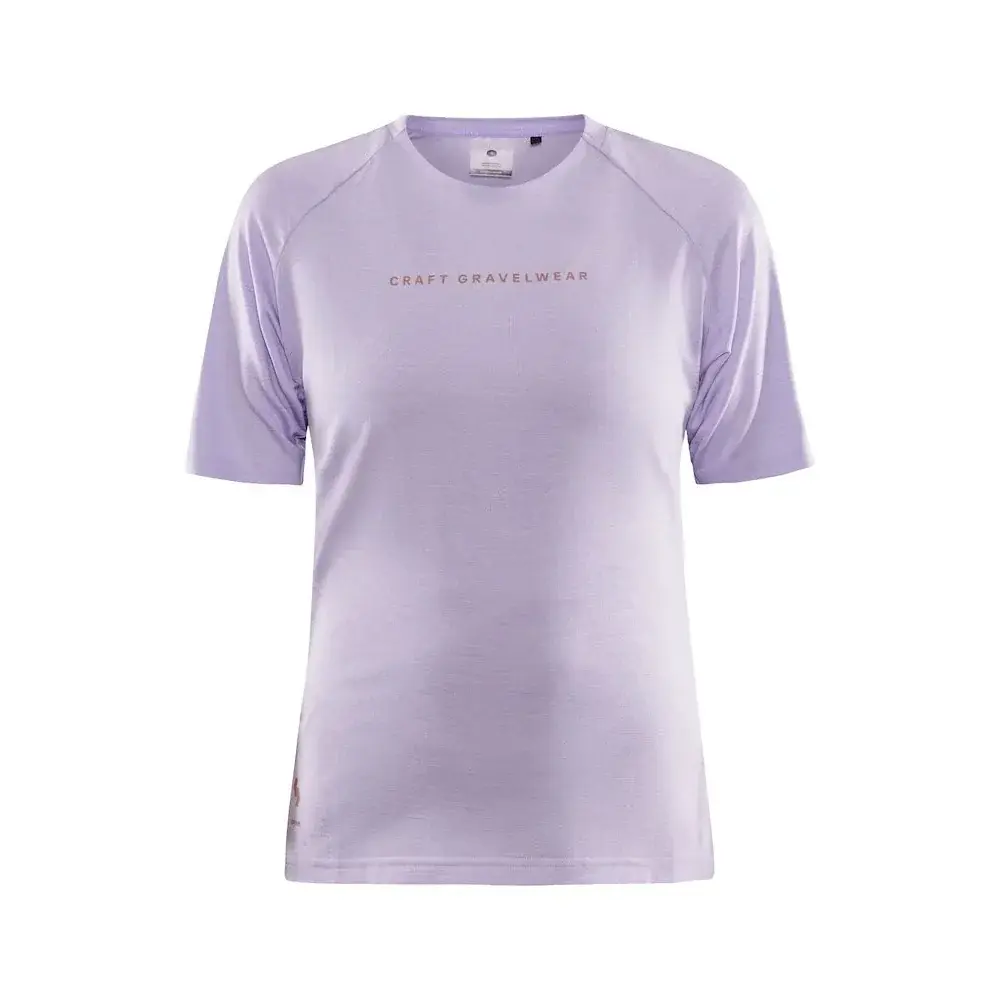 Damen-Radtrikot Craft ADV Gravel violett