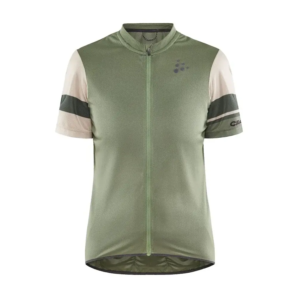 Damen-Radtrikot Craft CORE Endur Logo grün