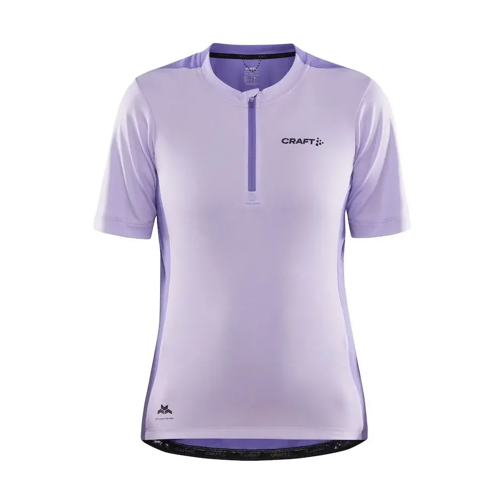 Damen-Radtrikot Craft CORE Offroad violett