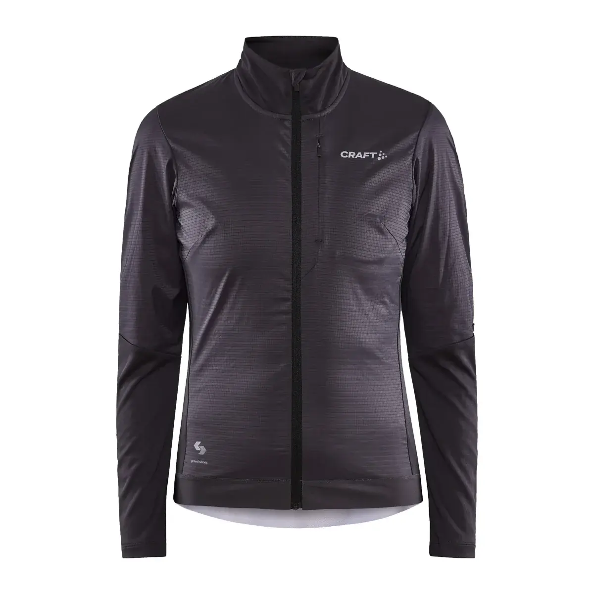 Damen-Radtrikot Craft PRO Gravel LS grau