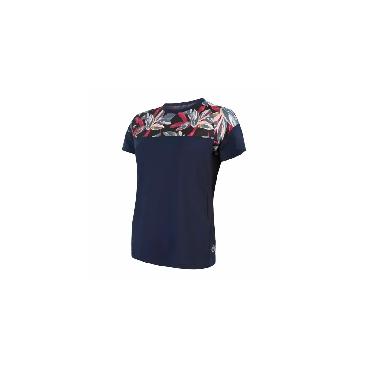 Damentrikot Sensor Helium deep blue/leaves