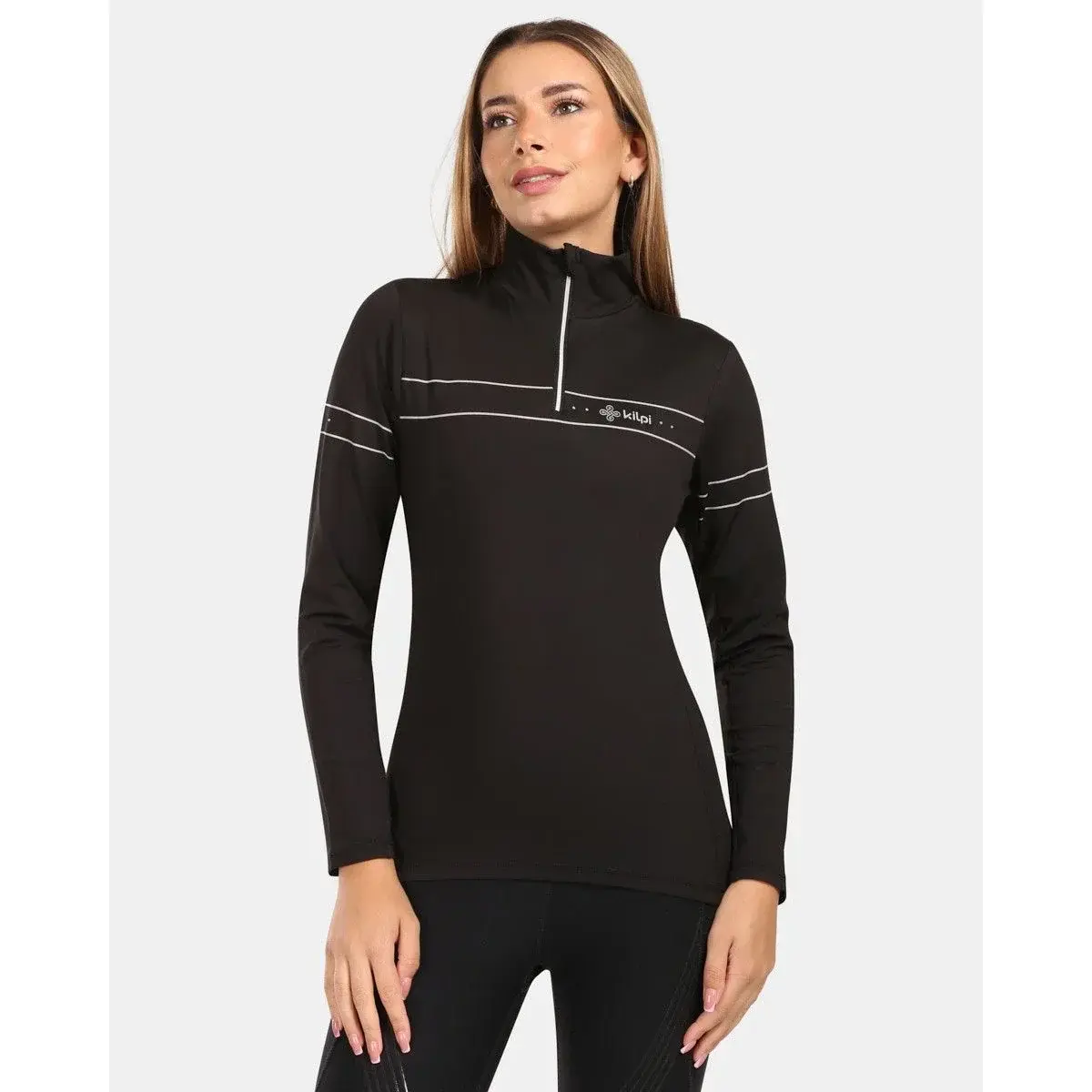 Kilpi Damen-Funktions-Rollkragenshirt Kilpi LEEMA-W schwarz