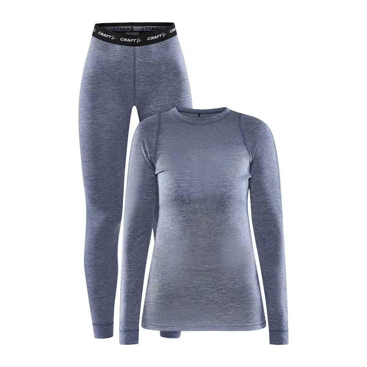 Dámský funkční set Craft Core Wool Merino Tmavě modrá