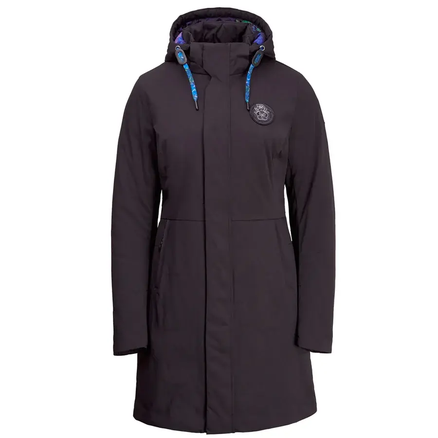 Damenmantel Silvini Montesa black-navy